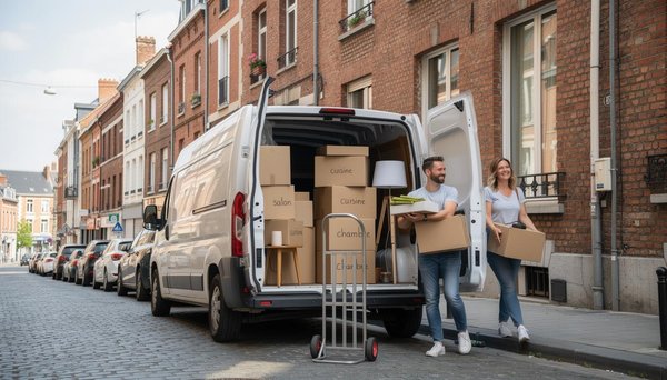 Location utilitaires Lille : les meilleures offres pour votre déménagement facilement